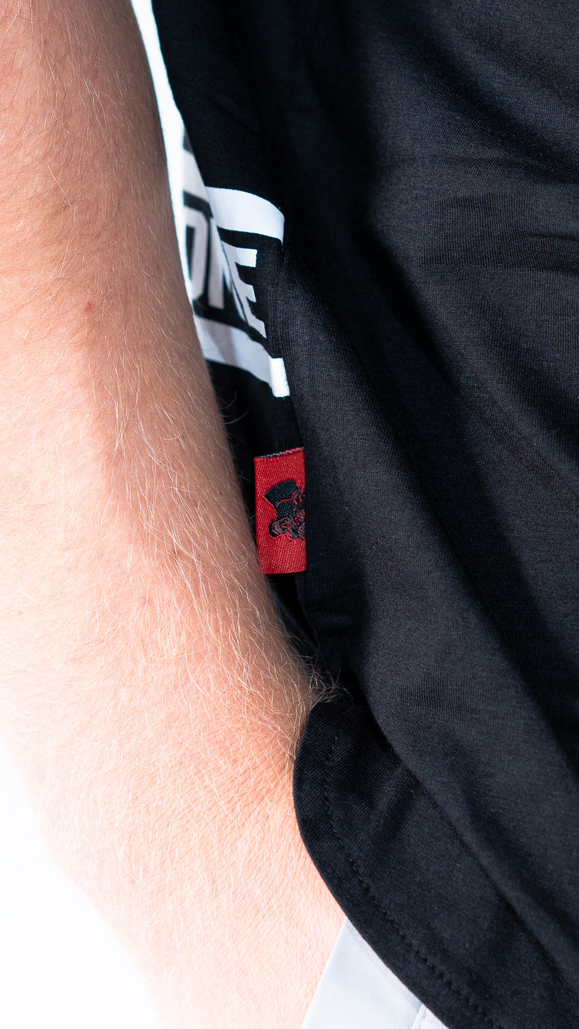 Big Logo Raglan Oversize T-shirt (Black) BA-627